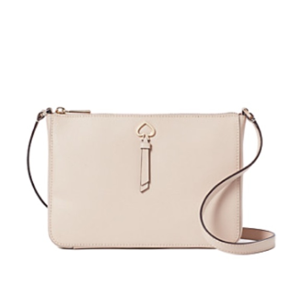 Elegant Cream Crossbody Bag